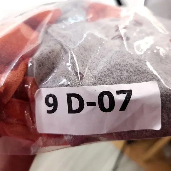 Moulinette Soeurs Anthropologie 100% Silk Dress Sheer Ruffle Floral Size 6 - Picture 14 of 14